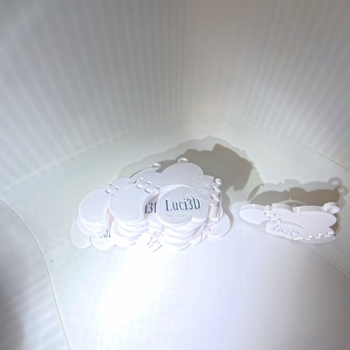 ☁️ Cloud Spiral Trinket – 3D Printed Festival Accessory