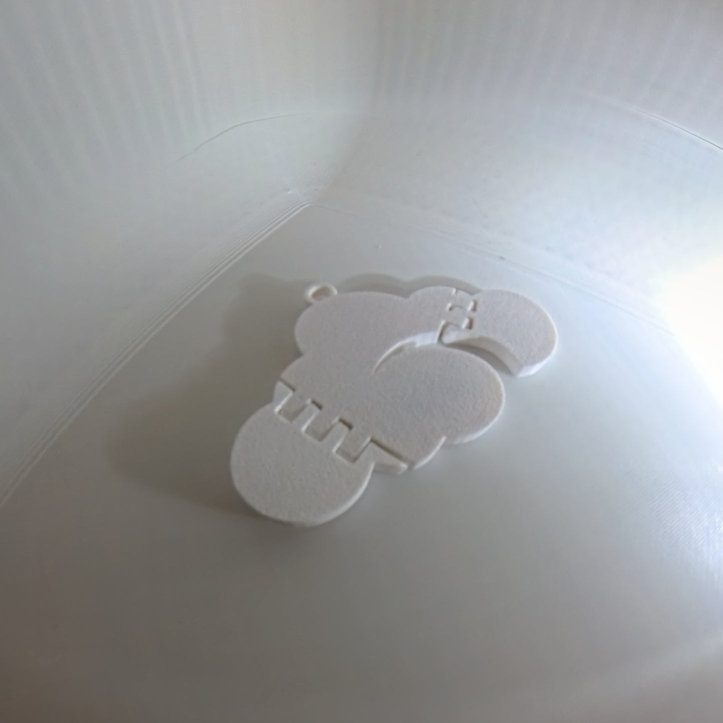 ☁️ Cloud Spiral Trinket – 3D Printed Festival Accessory