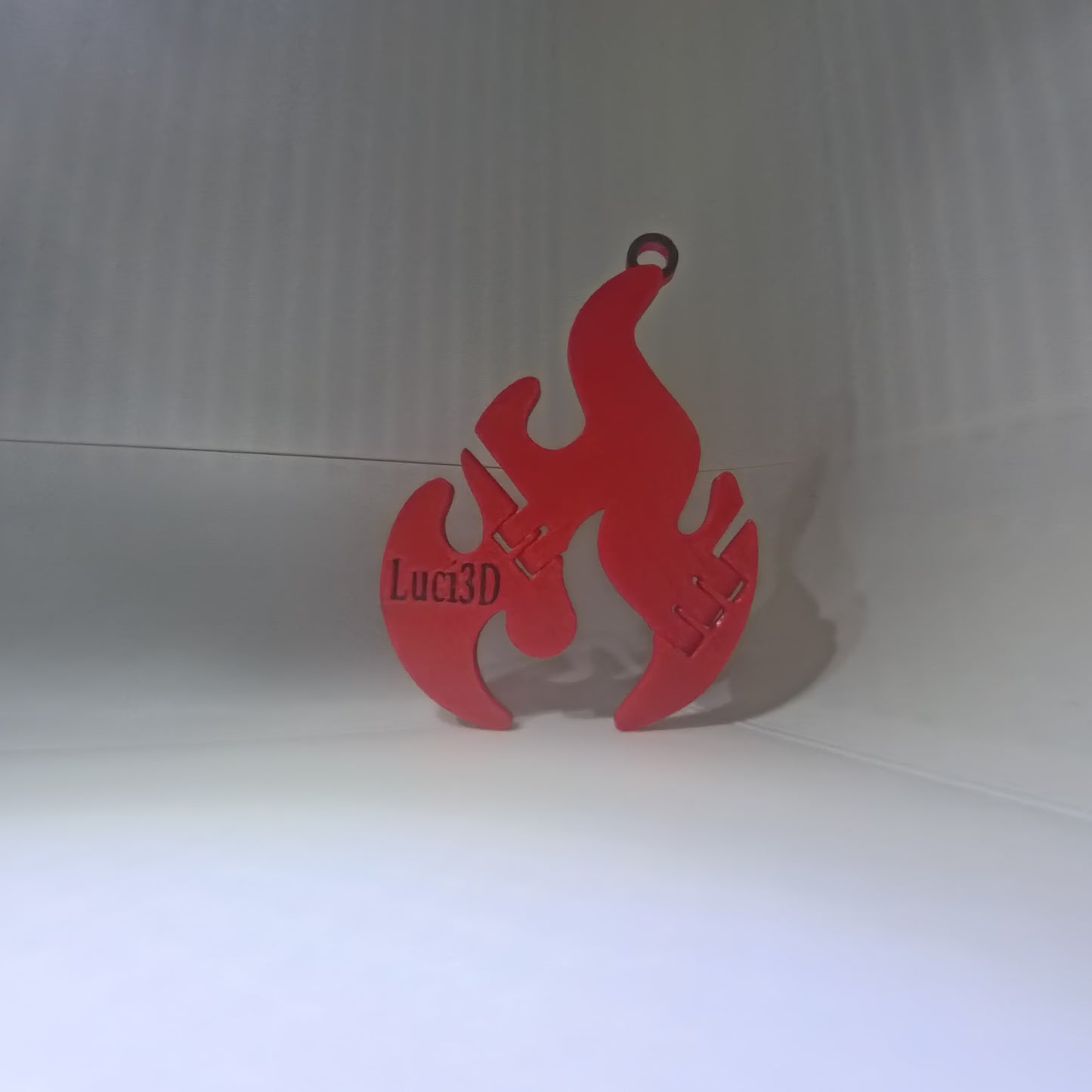 🔥 Dancing Flame Trinket – 3D Printed Festival Accessory