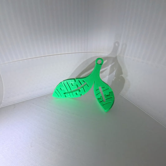 🌱 Articulated Sprout Trinket – 3D Printed Festival Accessory