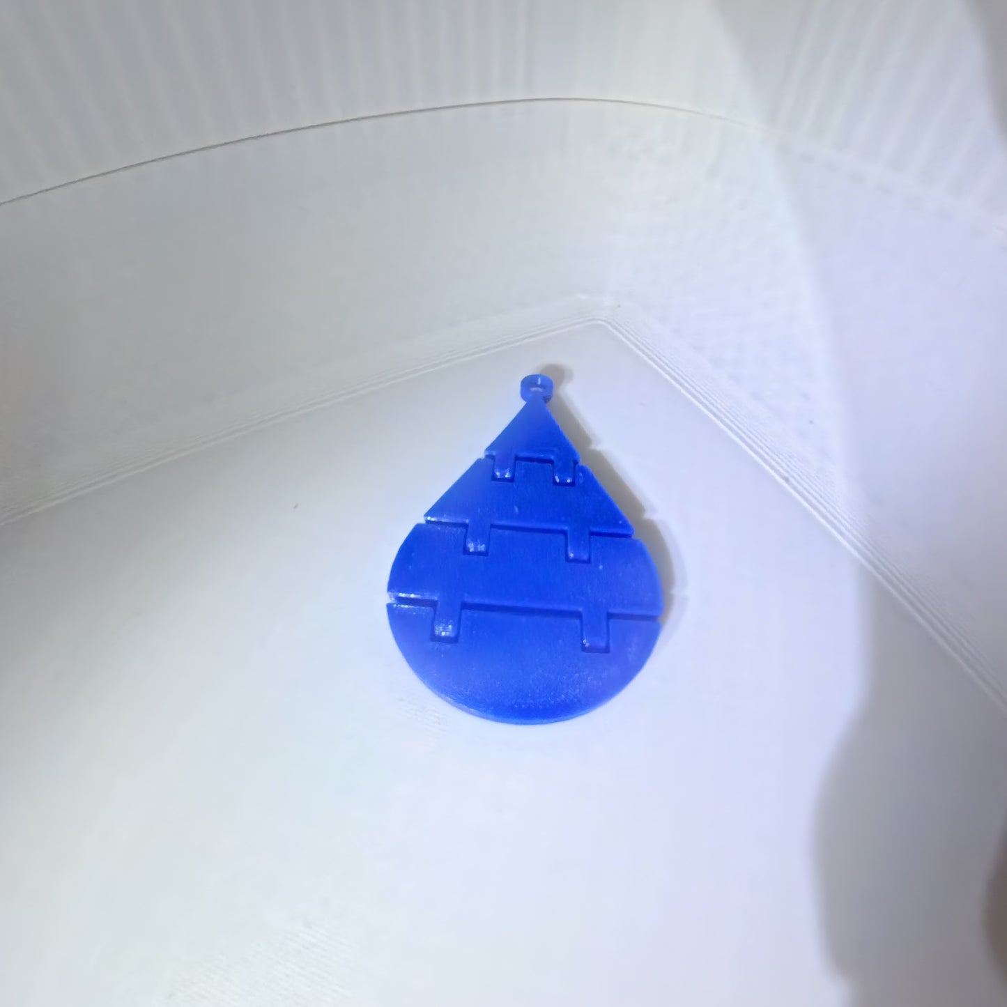 💧 Water Droplet Trinket – 3D Printed Festival Accessory