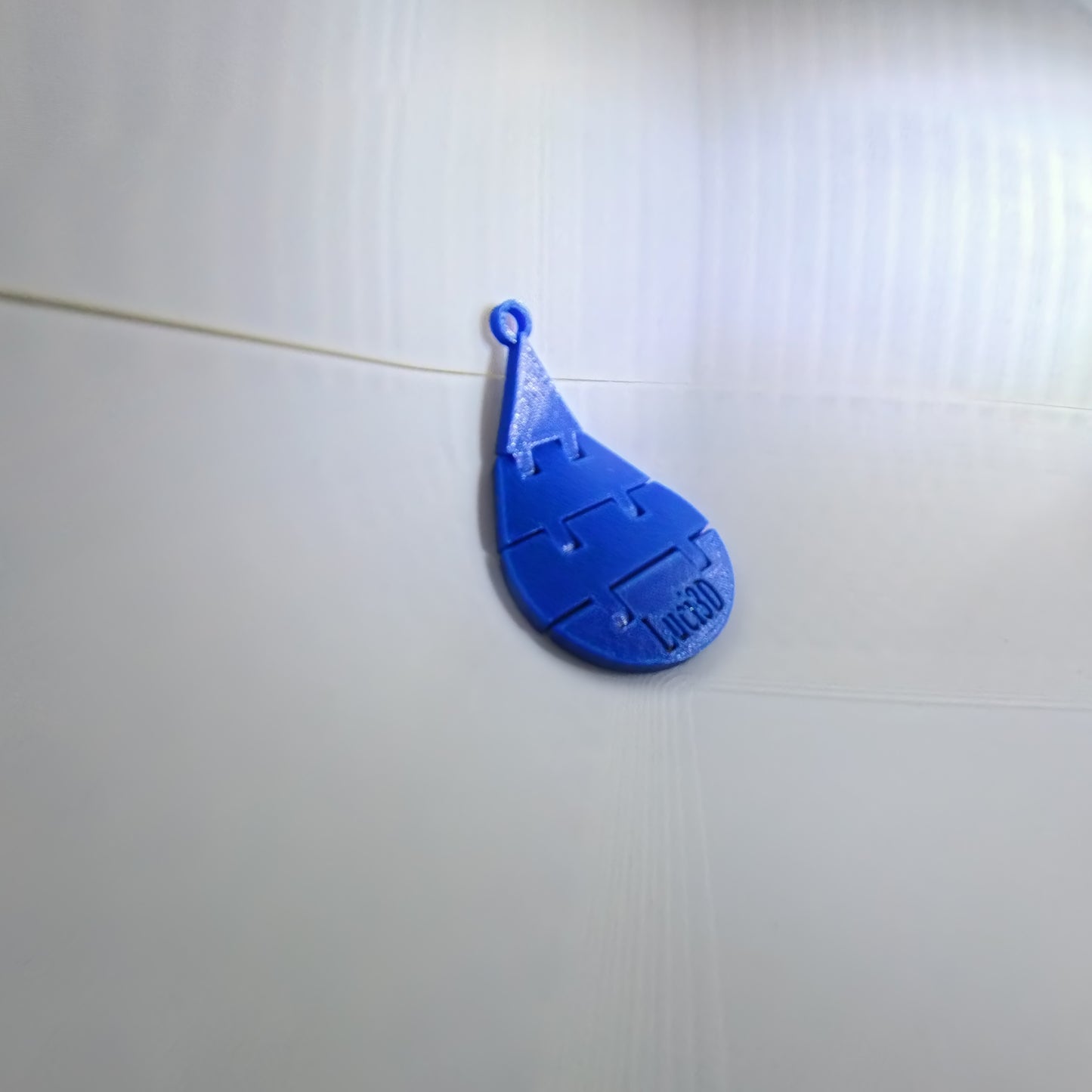 💧 Water Droplet Trinket – 3D Printed Festival Accessory